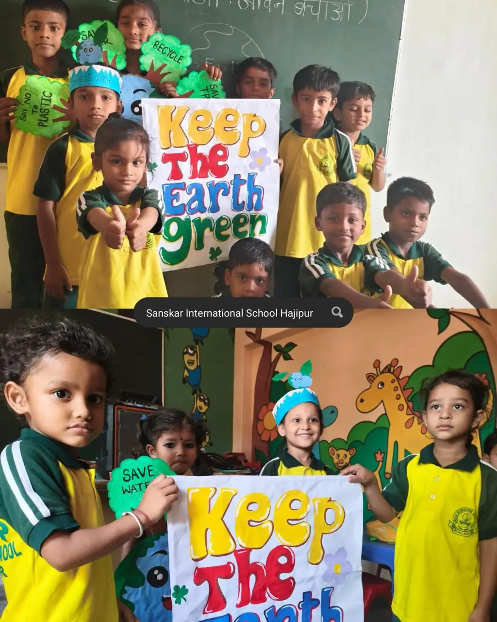 Earth Day celebration at Sanskar International School Hajipur